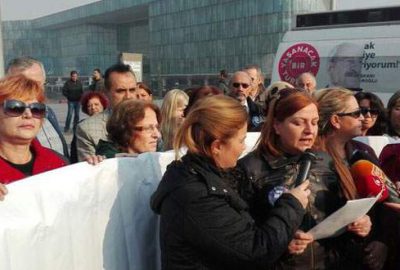 Kadına şiddete karşı tek ses