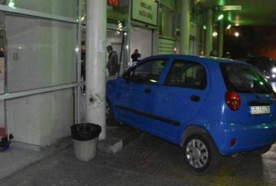 Fren yerine gaza basınca acil servise girdi