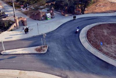 Orhangazi girişine kavşak düzenlemesi