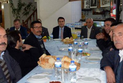 Dündar muhtarları dinledi