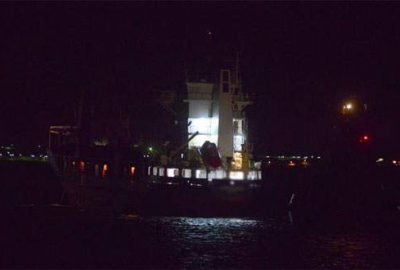 Çanakkale Boğazı’nda gemi kazası