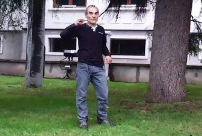 Valilik önünde bıçaklı cinnet