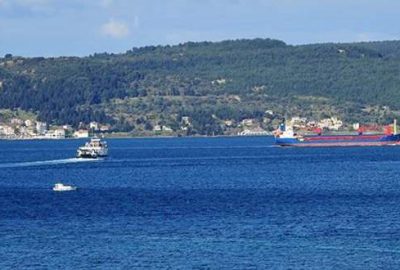 Çanakkale Boğazı’nda gemi kazası