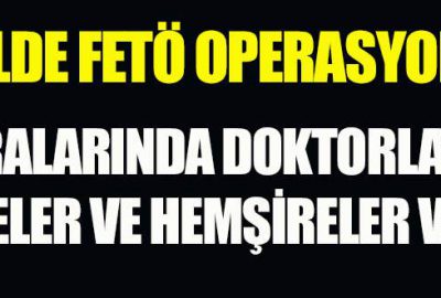 Doktorlara büyük operasyon!