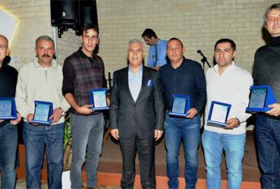 Başkan Bozbey’den başarılı personele plaket