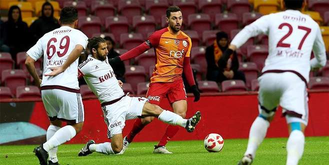 Kupada Galatasaray ile Elazığspor berabere kaldı