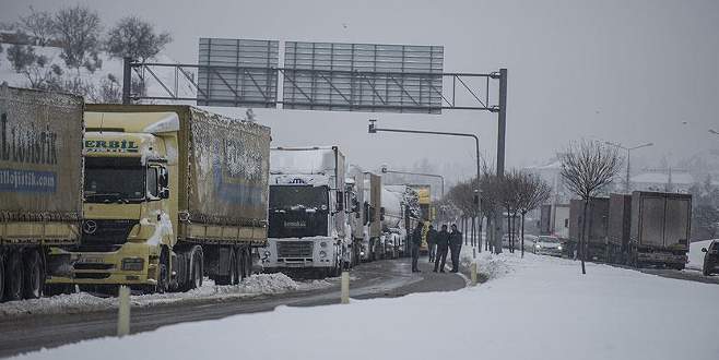 Gaziantepspor kafilesi yolda mahsur kaldı