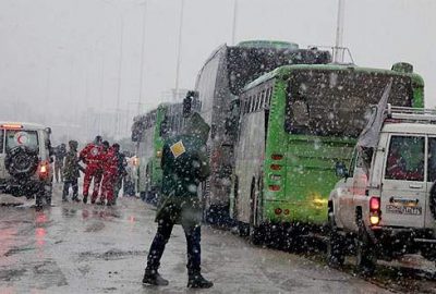 Halep’in doğusundaki tahliye tamamlandı