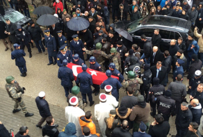 Bursalı şehitlere son görev