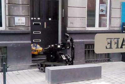 Belçika Türk Federasyonu binası önüne bombalı paket!