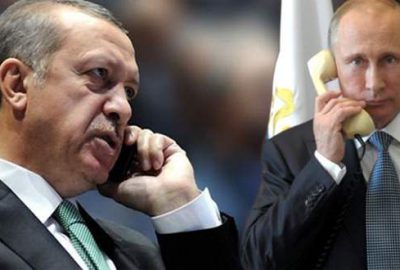 Cumhurbaşkanı Erdoğan, Putin ile telefonda görüştü