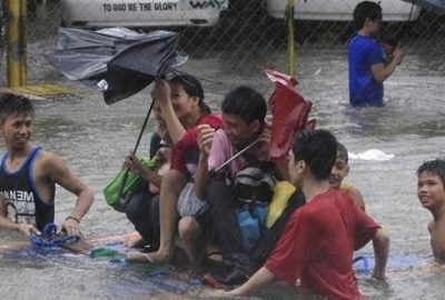 Filipinler’i kasırga vurdu