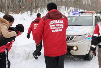 Uludağ’da kaybolan 6 kişi kurtarıldı