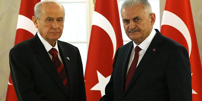Başbakan Yıldırım MHP lideri Bahçeli ile görüşecek