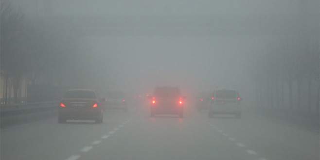 Bursa’da yoğun sis ulaşımı olumsuz etkiledi