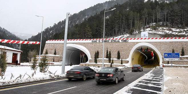 Ilgaz 15 Temmuz İstiklal Tüneli açıldı