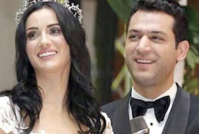 İlahiler eşliğinde evlendi