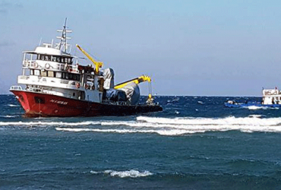 Türk balıkçı teknesi Yunanistan açıklarına sürüklenerek karaya oturdu