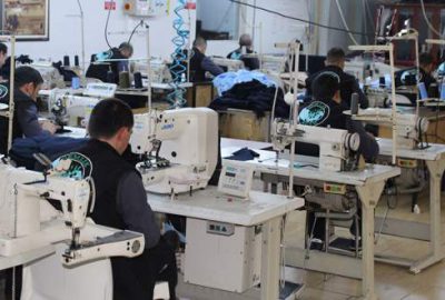 Hastanelerin tekstil ürünleri cezaevinden