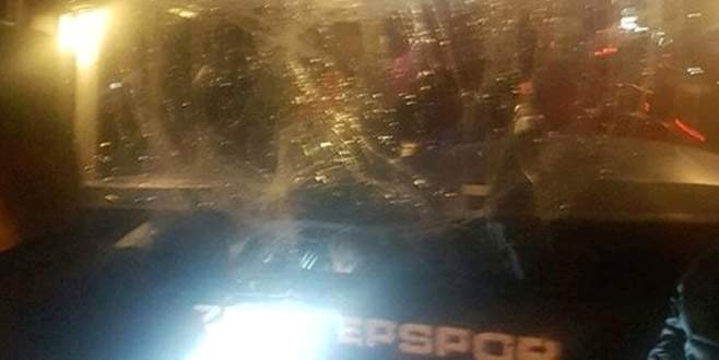 Gaziantepspor takım otobüsü kaza yaptı