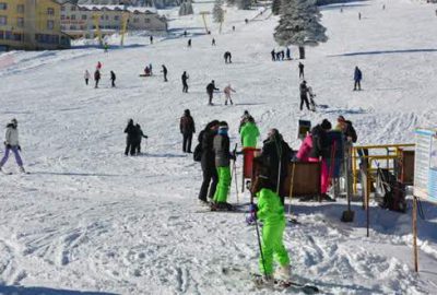 Uludağ’da kar kalınlığı 125 santimetre