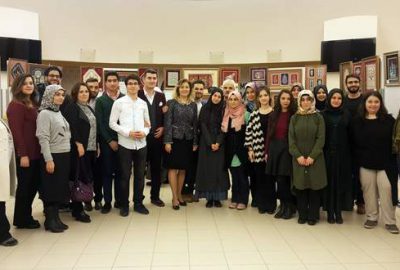 Uludağ Üniversitesi öğrencileri bu yıl 6.'sı düzenlenen “Kaat'ı Sanatı” sergisiyle