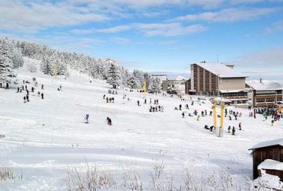 Uludağ’da kar kalınlığı 1,5 metre