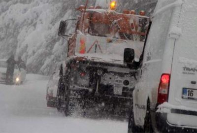 Uludağ’da fırtına ve tipi etkili oluyor!