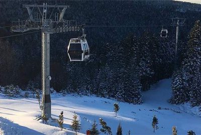 Teleferiğe yılbaşı ayarı