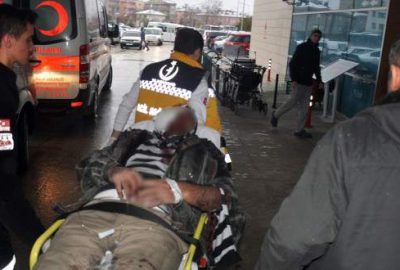 Bursa’da fabrikada feci olay