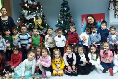 Yeşimli minikler 2017’yi kutladı