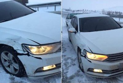 AK Parti Bursa Milletvekili Karaburun trafik kazası geçirdi