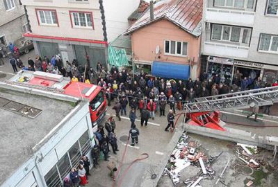 Bursa’da korkutan yangın