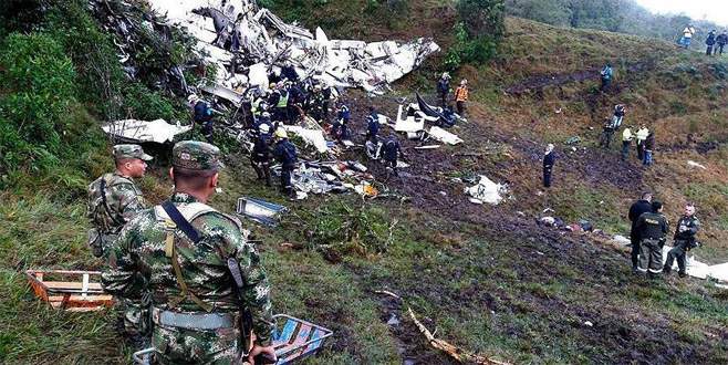 Kolombiya’da düşen uçağın telsiz kayıtları ortaya çıktı