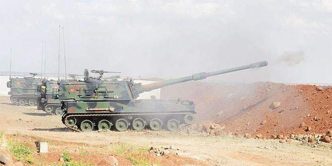 El Bab’a karadan ve havadan operasyonlar sürüyor