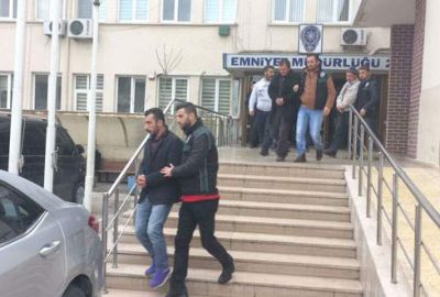 Kalorifer dairesine sakladıkları arabada bulundu!