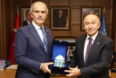 Nihat Özdemir’den Başkan Altepe’ye ziyaret