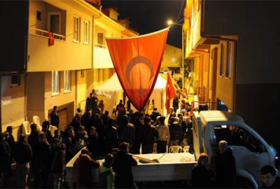 Bursalı şehidin evinde bayrak nöbeti