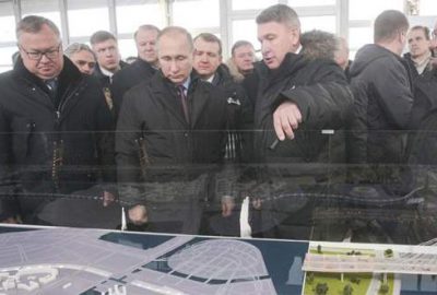 Türk firmasının dev projesini Putin açtı