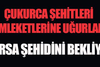 Çukurca şehitleri memleketlerine uğurlandı!