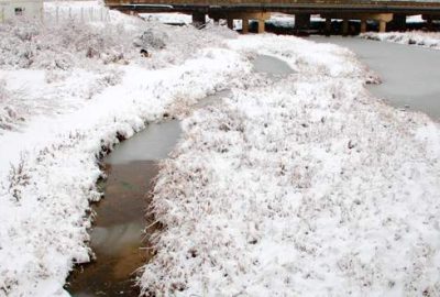 Türkiye’nin en uzun nehri kısmen buz tuttu
