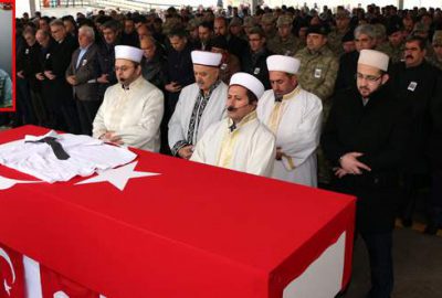 Şehit Piyade Er Servet Tomak’a acı veda