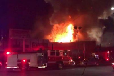 Konserde yangın: 24 ölü