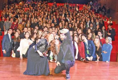 Gençlerden ünlü çifte ödül