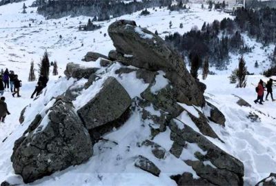 Uludağ’da kar kalınlığı 50 santimetreye ulaştı