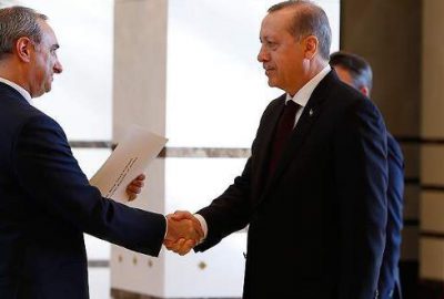 Cumhurbaşkanı Erdoğan İsrail’in Ankara Büyükelçisi Na’eh’i kabul etti