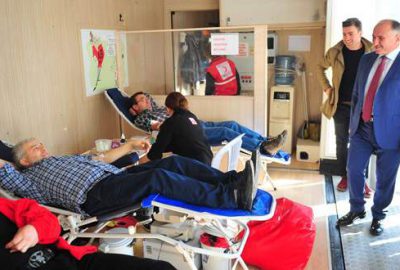 Orhangazi’de kan bağışı kampanyası