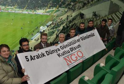 Bursaspor’un galibiyet sevincine ortak oldular