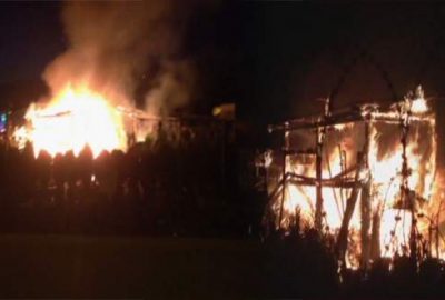 Bursa’da serada yangın