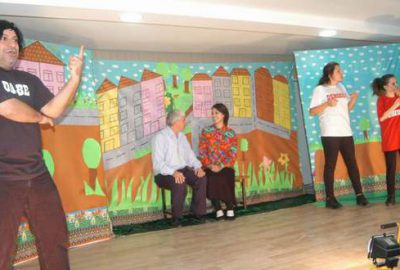 Yıldırımlı çocukların tiyatro keyfi